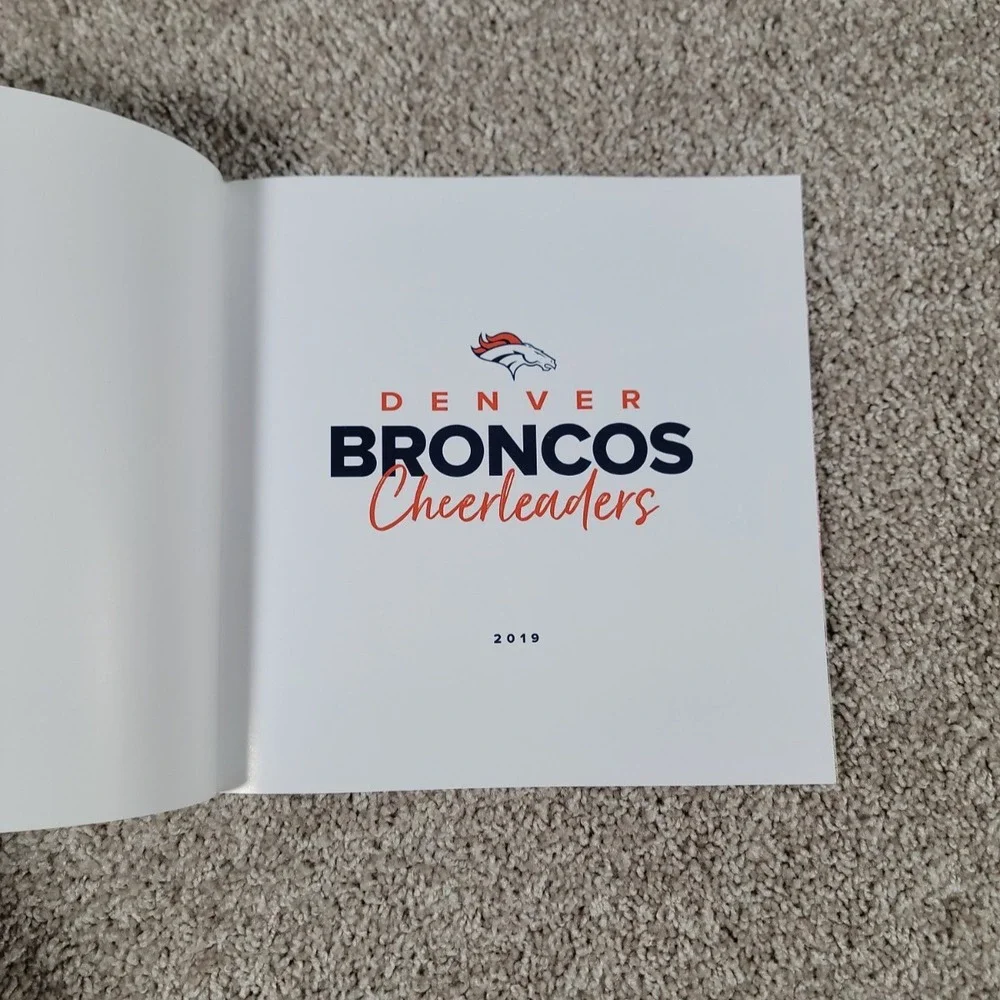 RARE Beyond The Boots Denver Broncos Cheerleading Book 2019 Autographed Edition